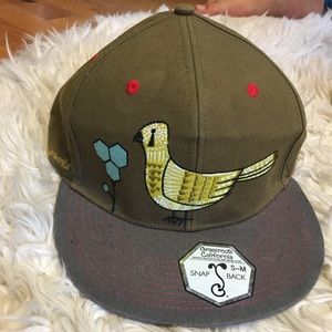 Grassroots California Green Snap Back